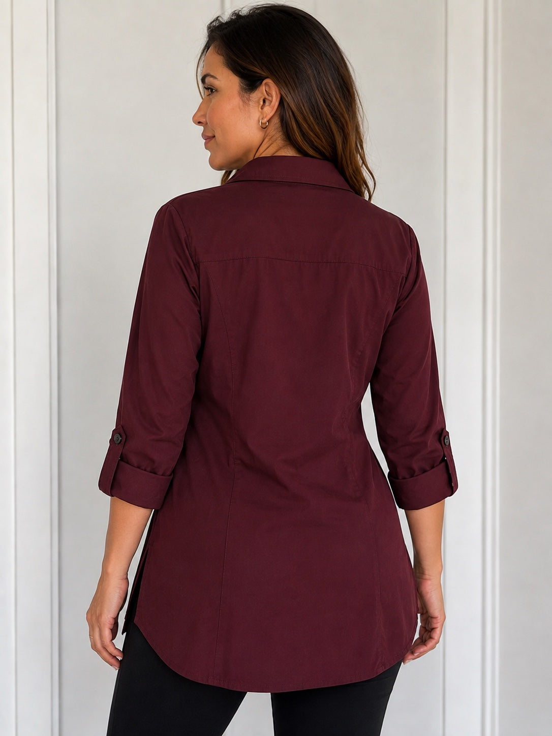 Blusa Burdeo Estiliza ✨