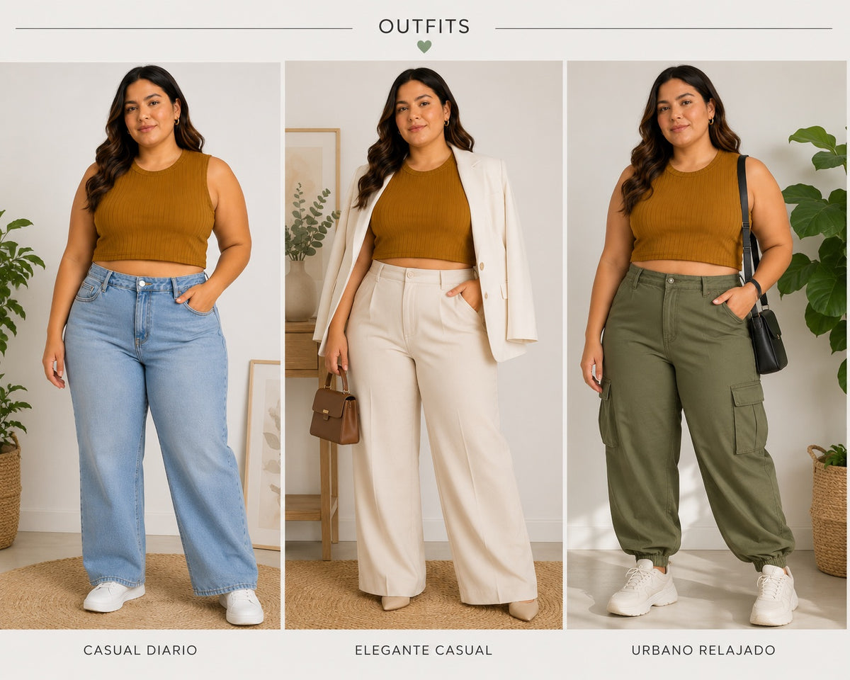 💛 Crop Top Canalé Mostaza