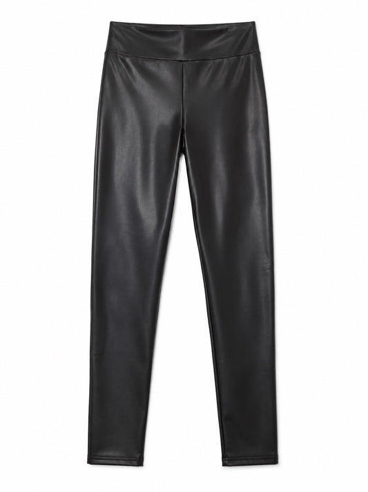 🖤 Calza de Ecocuero Negra – Talla L/XL