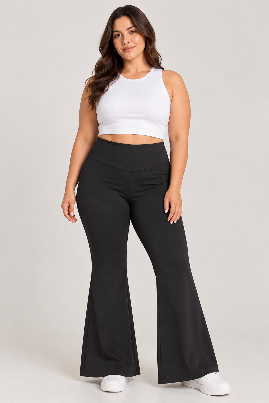 🖤 Calza Flare Negra M/L — Nueva