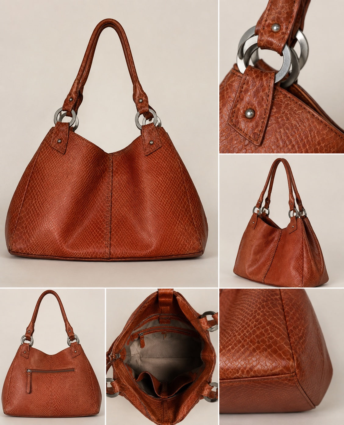 Cartera de Hombro Terracota – Origen Colombiano