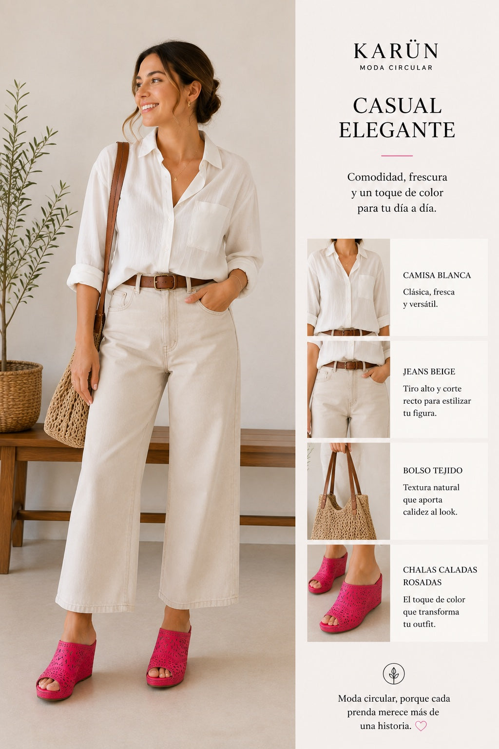 👡 Chalas fucsias caladas con plataforma