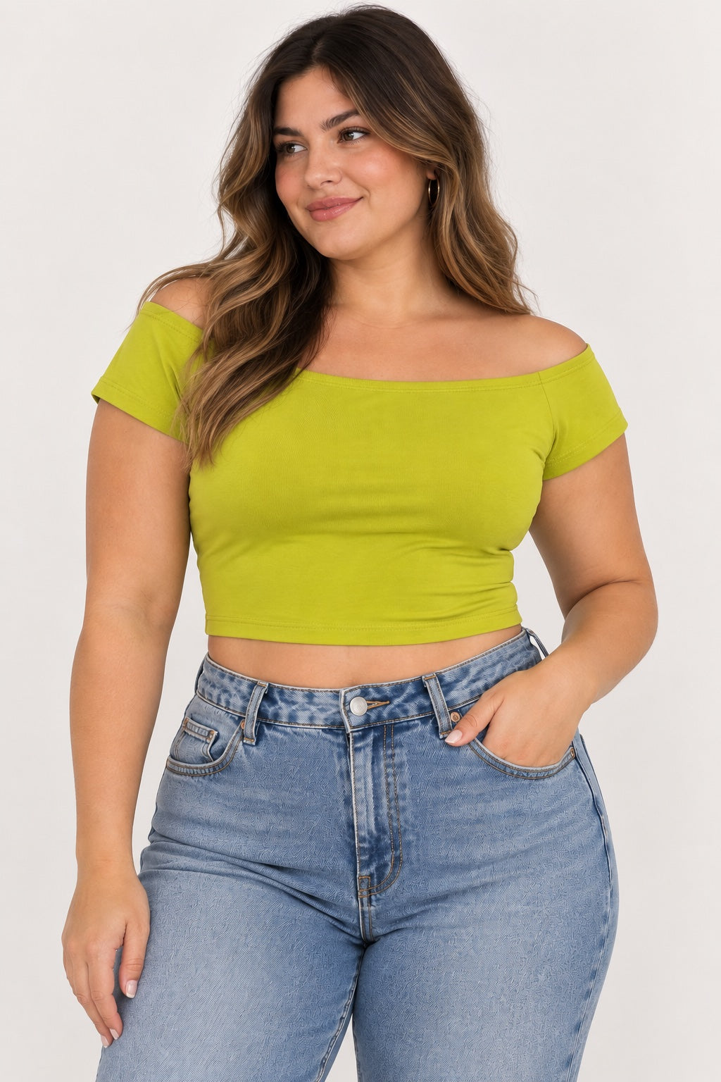 💚 Crop Top Verde Lima Leonisa