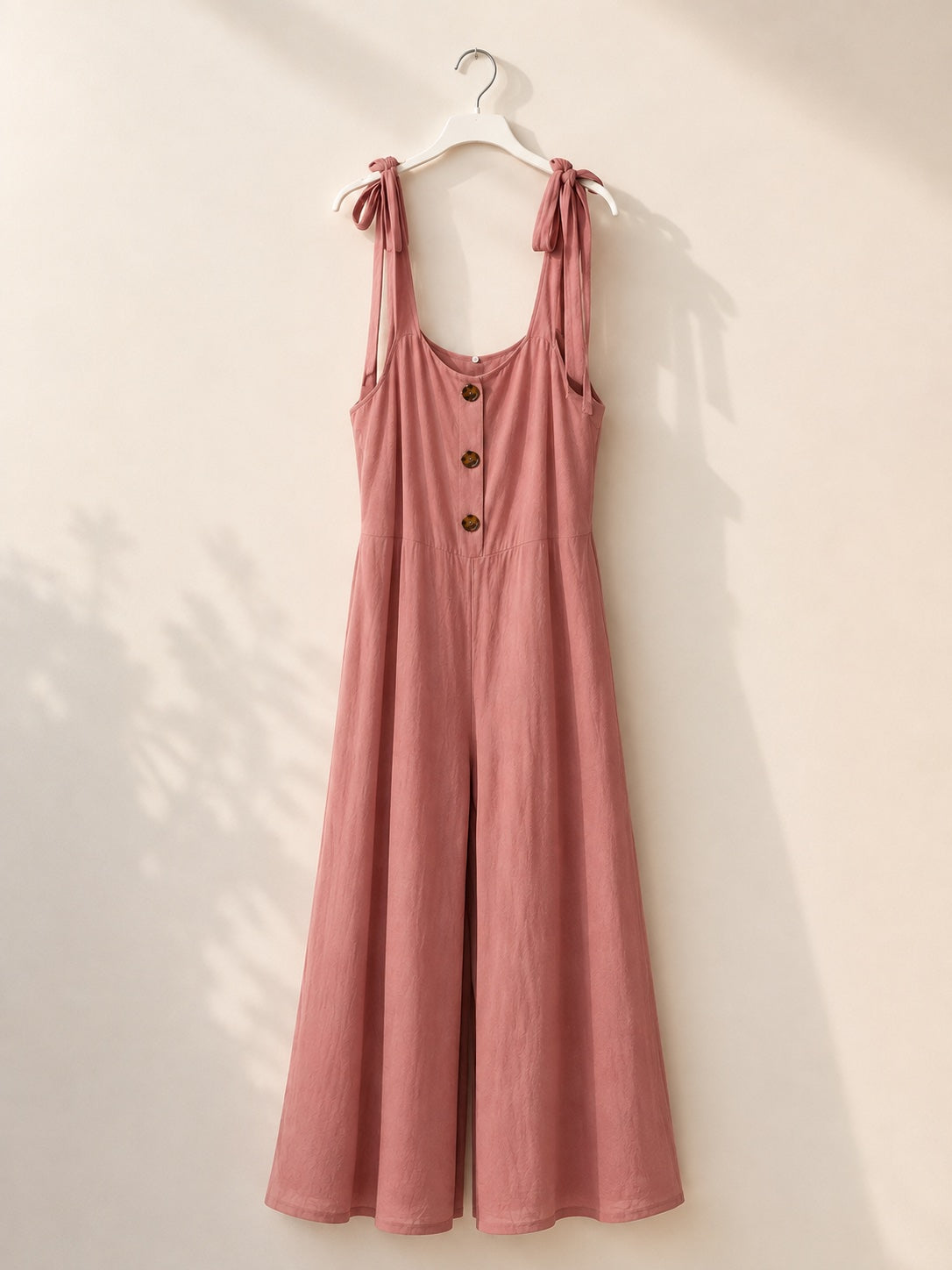 Enterito Largo Palo Rosa Sin Mangas – Talla L