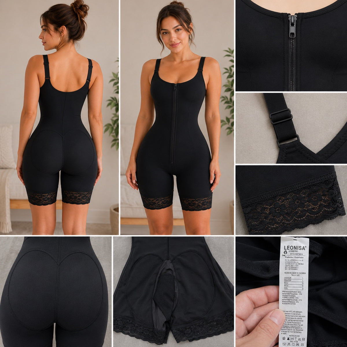 Modelador Enterizo Leonisa – Talla L