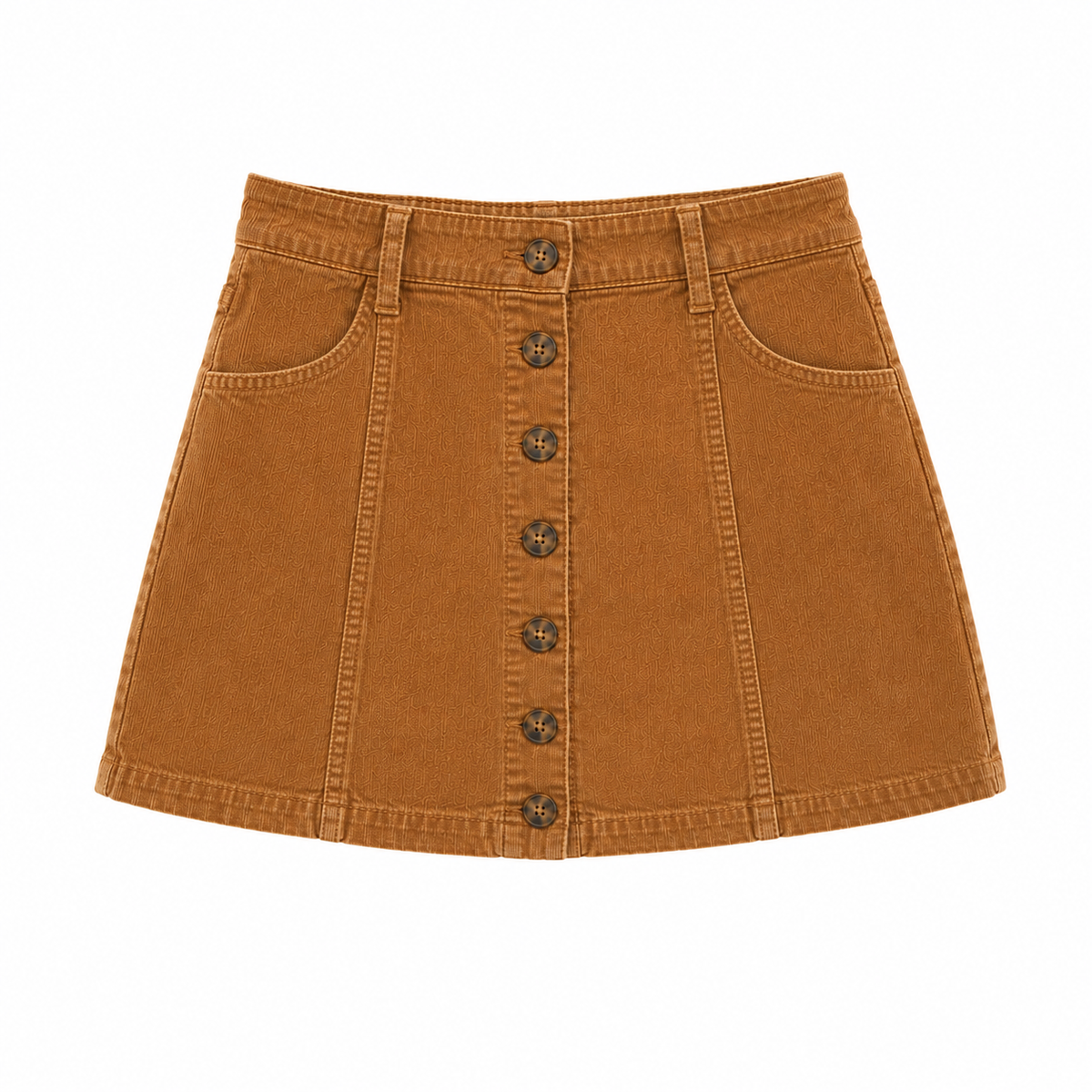 🤎 Falda Mini de Pana American Eagle – Talla S