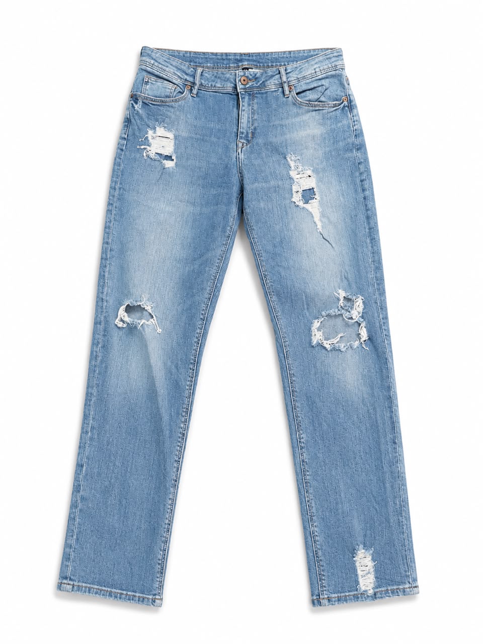 👖 Pantalón H&M Jeans Elasticado Celeste