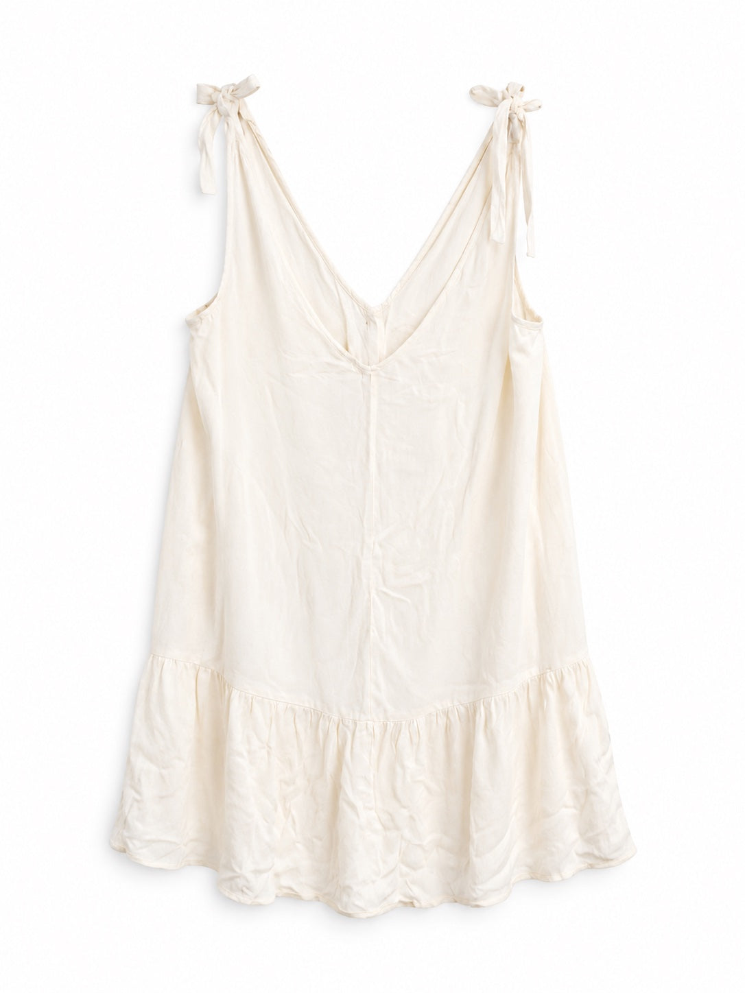🤍 Mini Vestido Crudo con Botones
