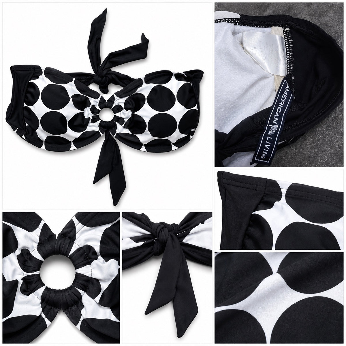 Sostén de Baño Estampado – Talla 12 USA / L APROX Chile